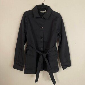 NEW Parasuco Denim Belted Jacket L